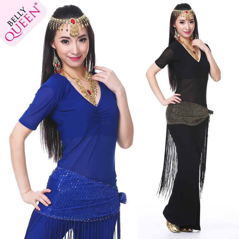 3 Pcs Dancewear Polyester Belly Dance Costumes For Ladies More Colors