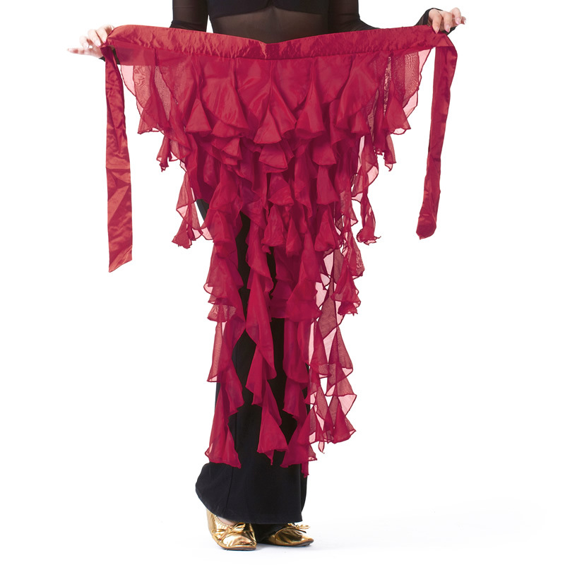 Dancewear Polyester Belly Dance Hip Scarf More Colors