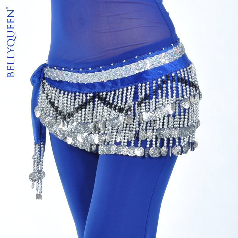 Dancewear Polyester Belly Dance Performance Hip Scarf For Ladies