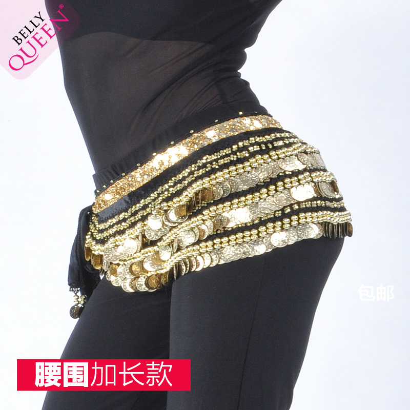 Plus Size Dancewear Velvet Belly Dance Belt For Ladies
