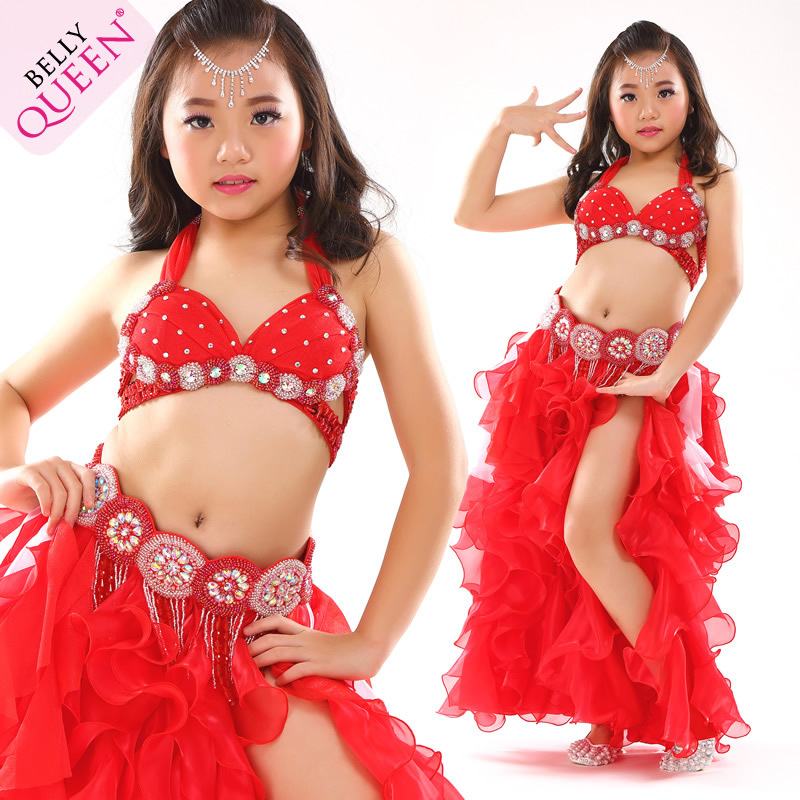 Dancewear Polyester Belly Dance Costumes For Kids