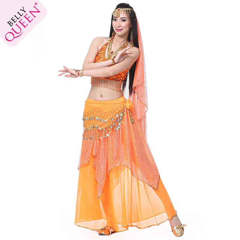 Dancewear Polyester Cheap Belly Dance Costume For Ladies