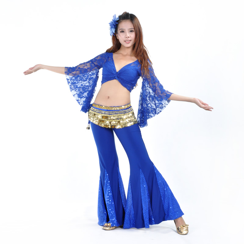 Dancewear Polyester Belly Dance Bottom For Ladies More Colors